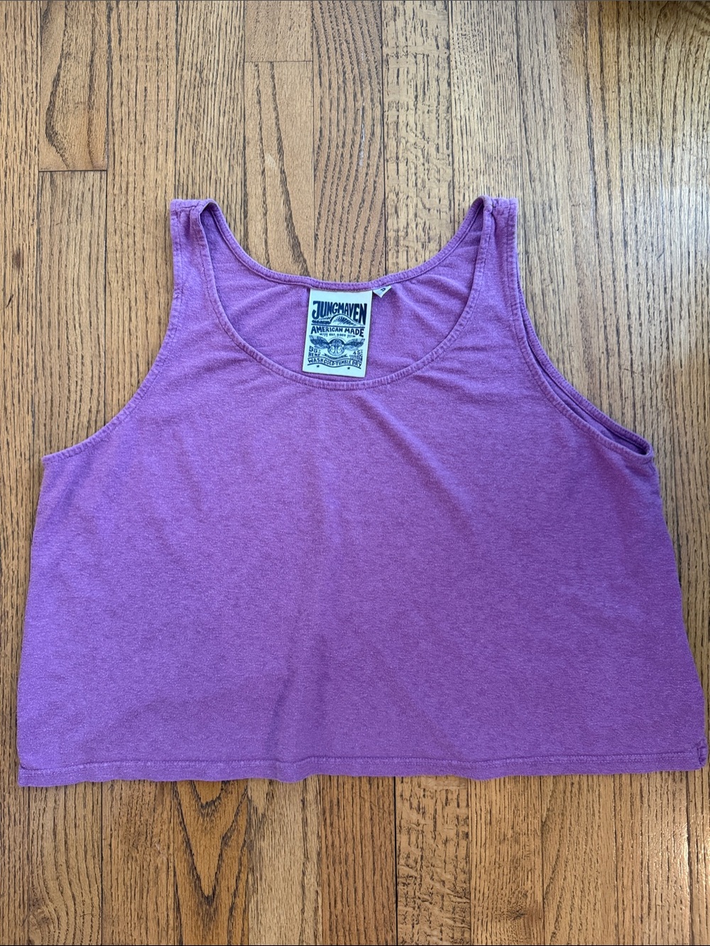 Jungmaven Lavender Hemp Tank Size Small EUC